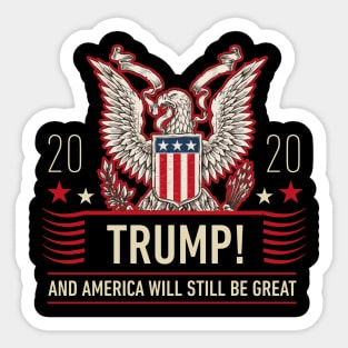 Trump 2020 Presidential Election Sticker